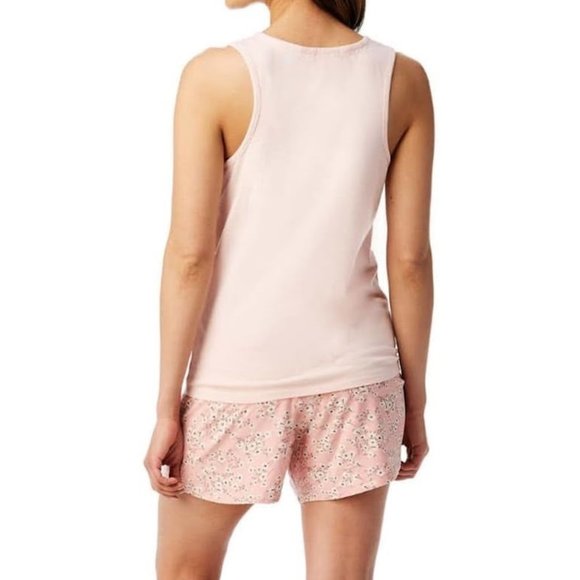 NWT Lucky Brand Women's 3 Piece Button Front Pajama Set Size L Pink $85 2D221 - Picture 4 of 4